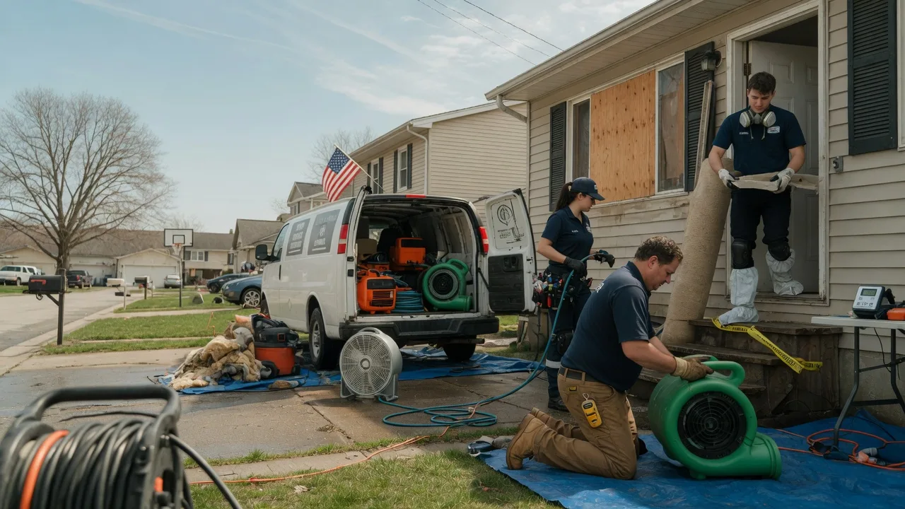 Water Damage Restoration in Round Mountain, CA near me